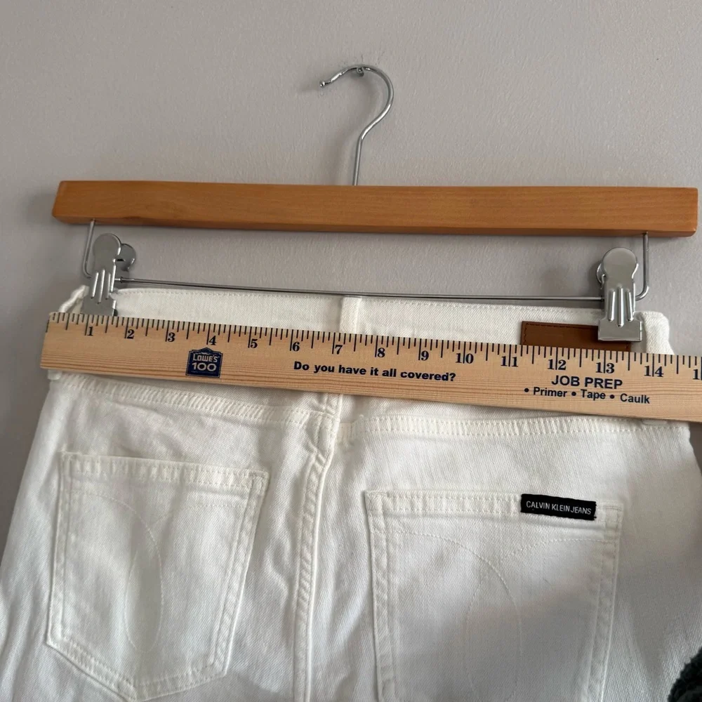 CALVIN KLEIN JEANS Mid-rise rise Skinny Regular Jeans Women Size 27 - Picture 15 of 15